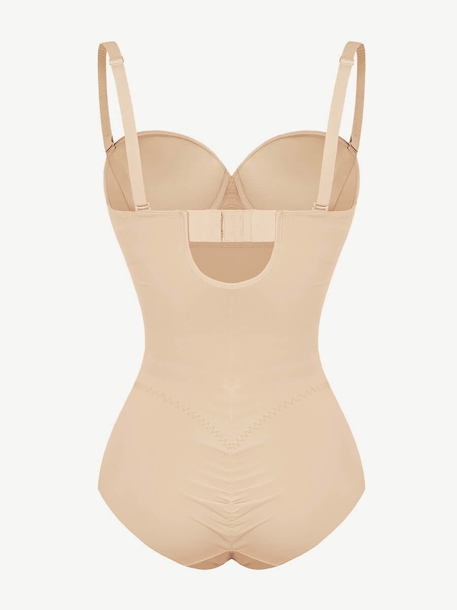 All-in-One Sweetheart Neckline Shaping Bodysuit - Auxieswear