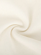 Scoop Neck Cap Sleeve Form-Fitting Bodysuit