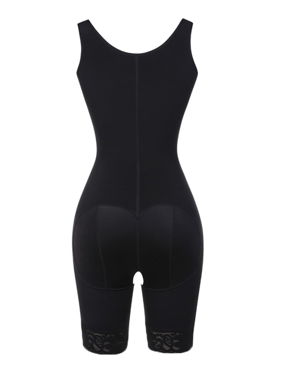 Triple-Layer Abdomen Design Firm Compression Body Shaper - Auxieswear