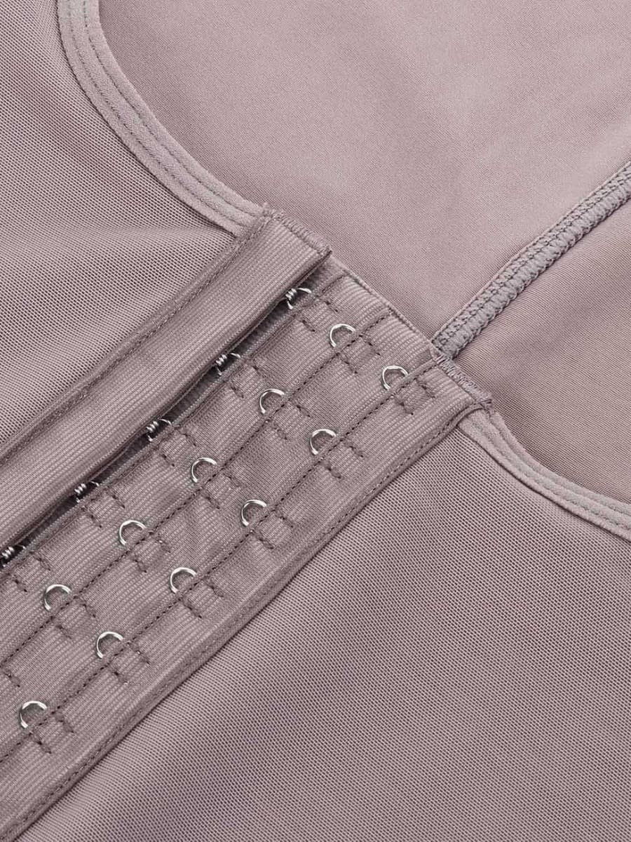 Triple-Layer Abdomen Design Firm Compression Body Shaper - Auxieswear