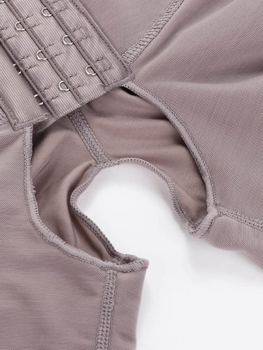 Triple-Layer Abdomen Design Firm Compression Body Shaper - Auxieswear