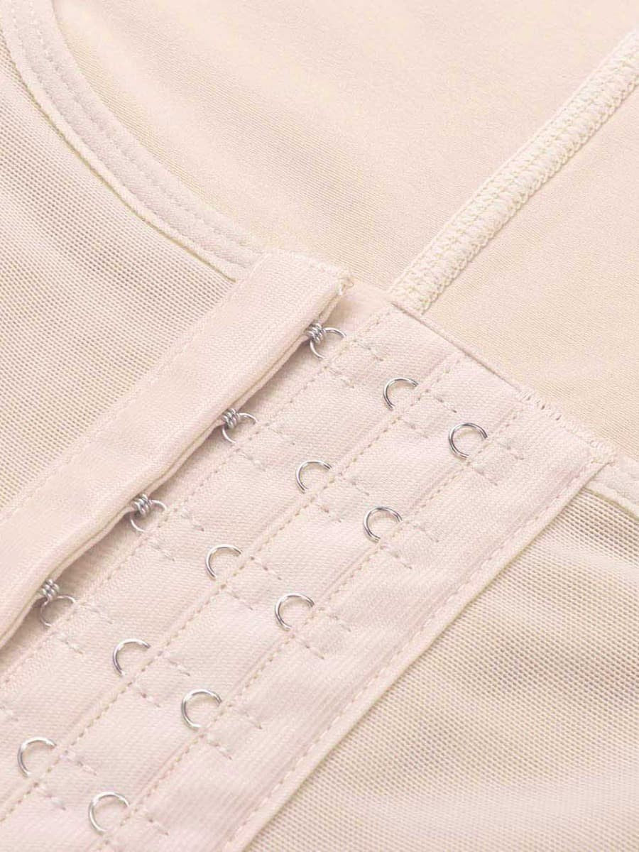 Triple-Layer Abdomen Design Firm Compression Body Shaper - Auxieswear