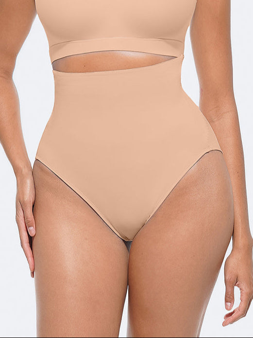Antibacterial Tummy Control High Waisted Briefs