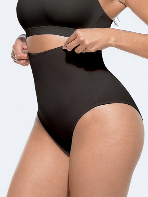 Antibacterial Tummy Control High Waisted Briefs - Auxieswear