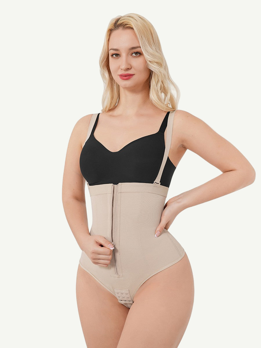 Plus Size High-Waist Slimming Body Shaper - Auxieswear