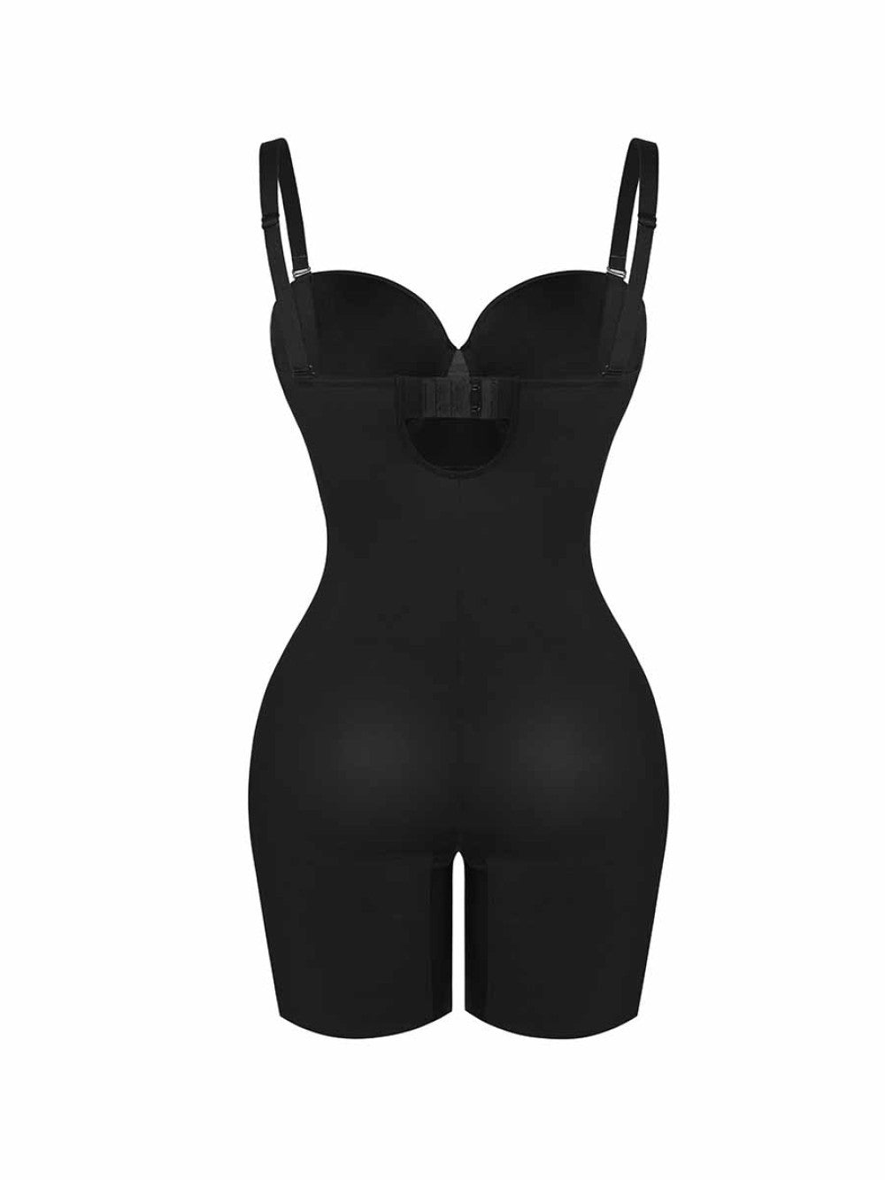Back Smoothing Strapless Push-Up Bodysuit