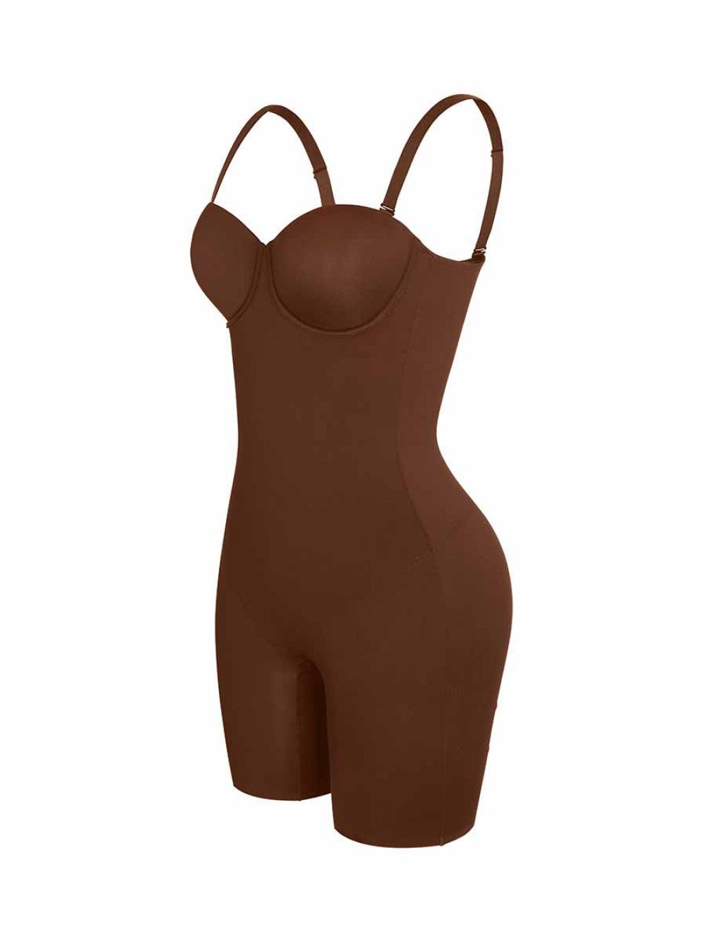 Back Smoothing Strapless Push-Up Bodysuit