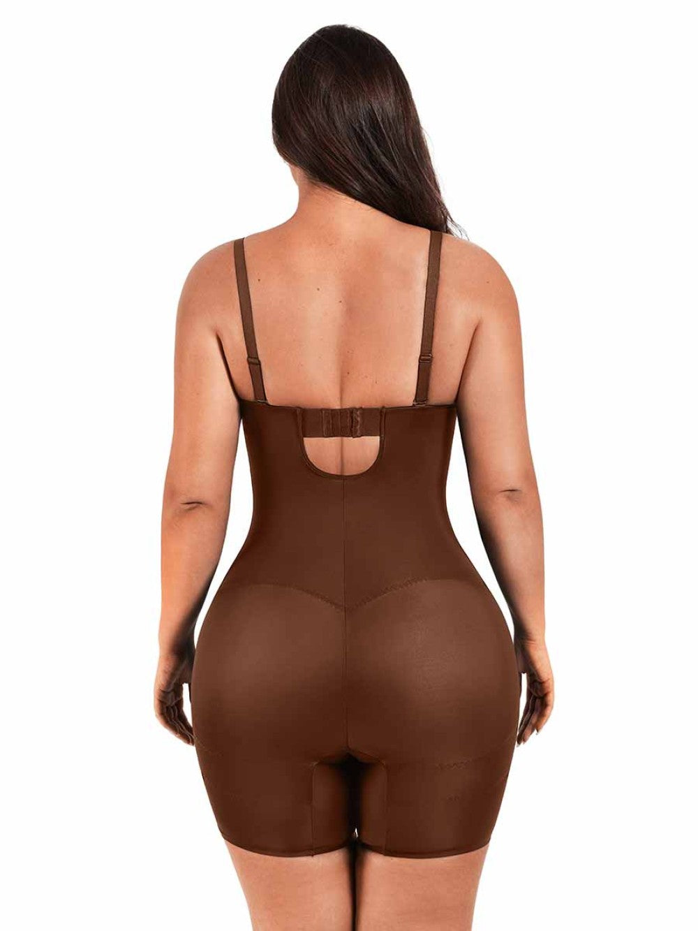 Back Smoothing Strapless Push-Up Bodysuit