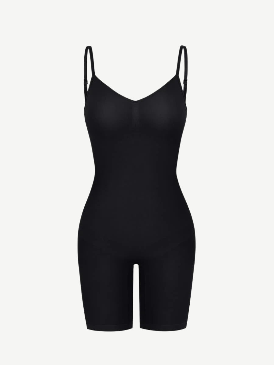 Low Back Mid Thigh Bodysuit - Auxieswear