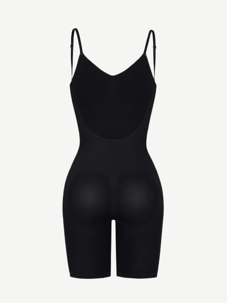 Low Back Mid Thigh Bodysuit - Auxieswear