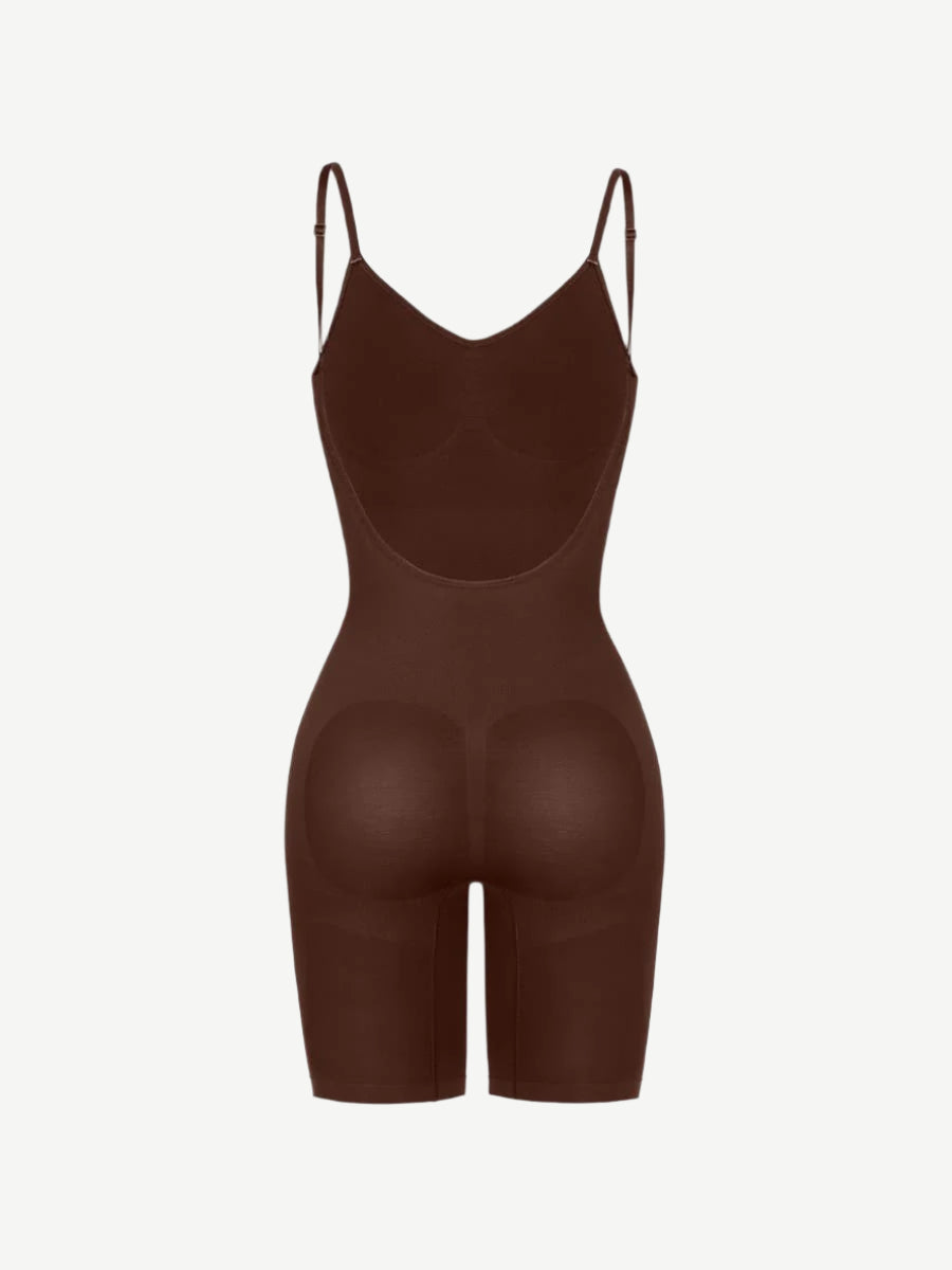 Low Back Mid Thigh Bodysuit - Auxieswear