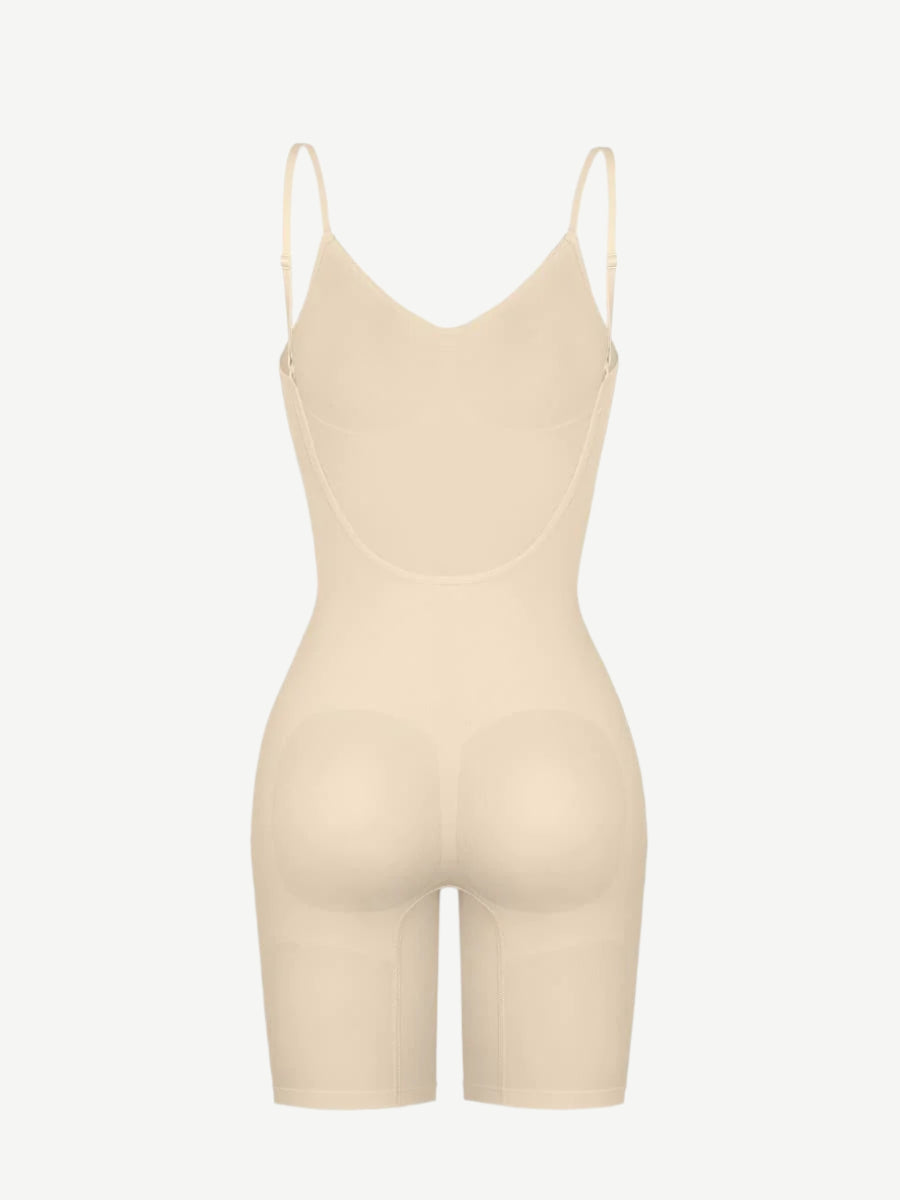 Low Back Mid Thigh Bodysuit - Auxieswear