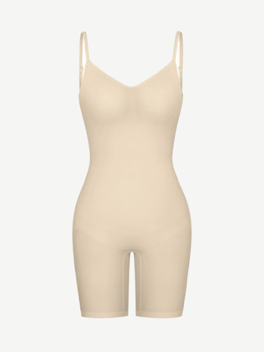 Low Back Mid Thigh Bodysuit - Auxieswear