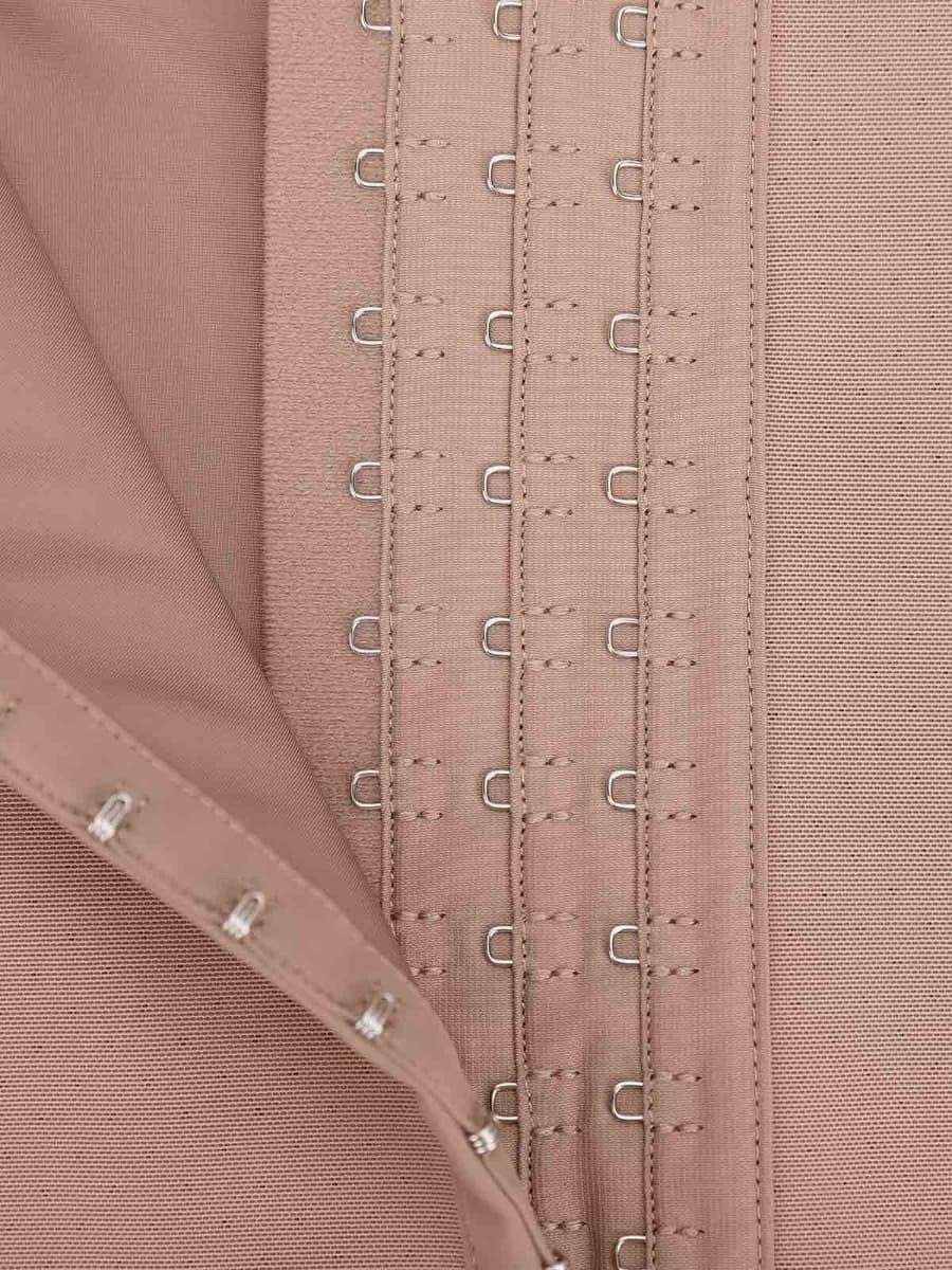 Latex Open Bust Tummy Control Body Shaper - Auxieswear