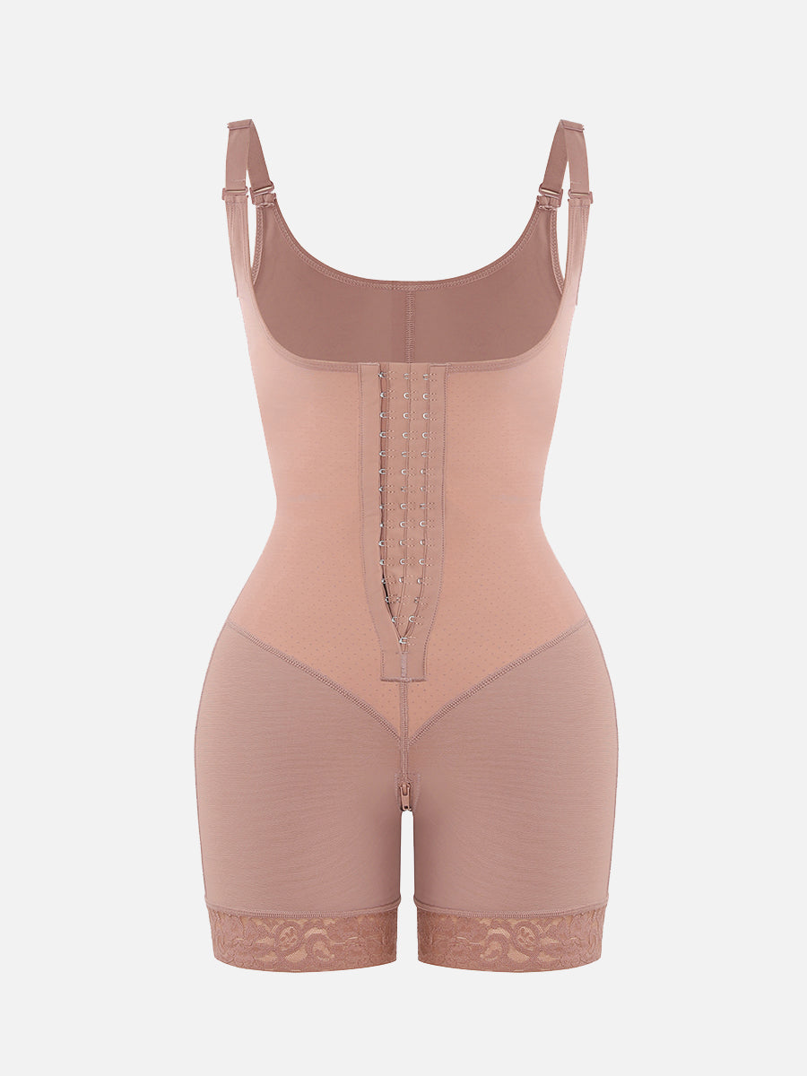 Breathable Open Bust Tummy Control Body Shaper