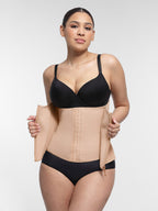 High Compression Waist Cincher with 15 Steel Bones