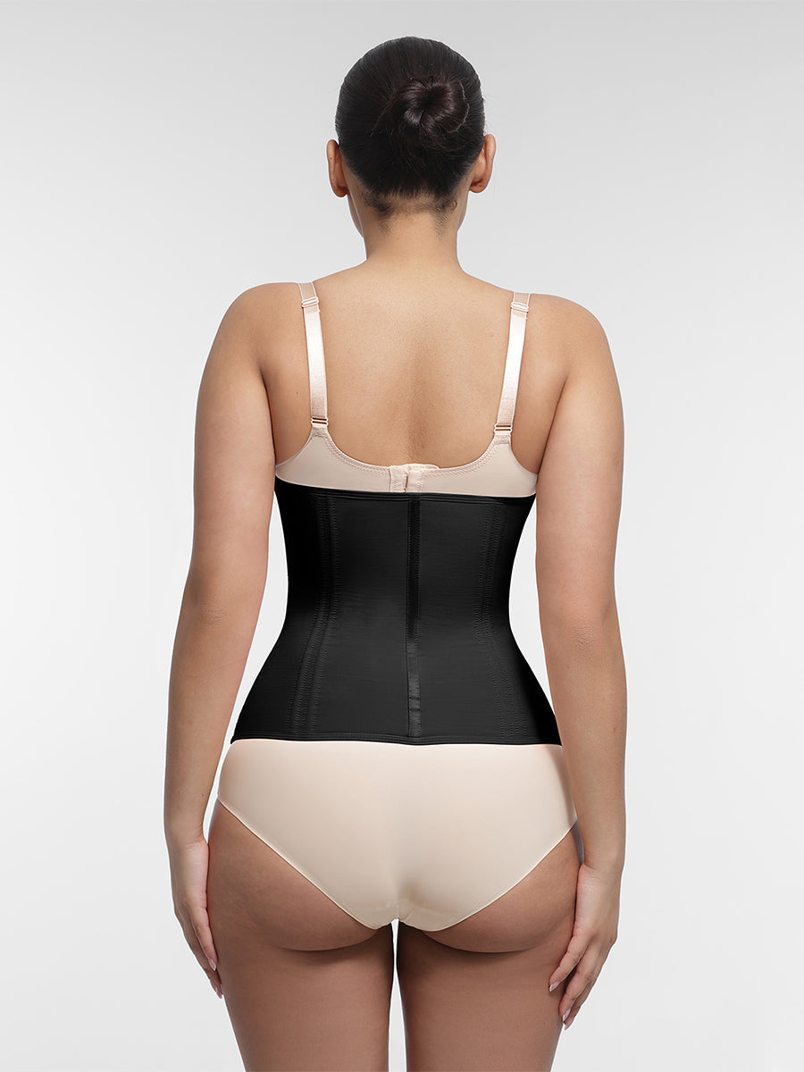 High Compression Waist Cincher with 15 Steel Bones