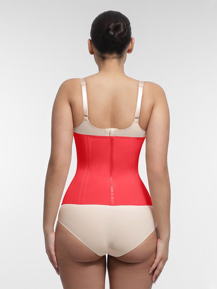 High Compression Waist Cincher with 15 Steel Bones
