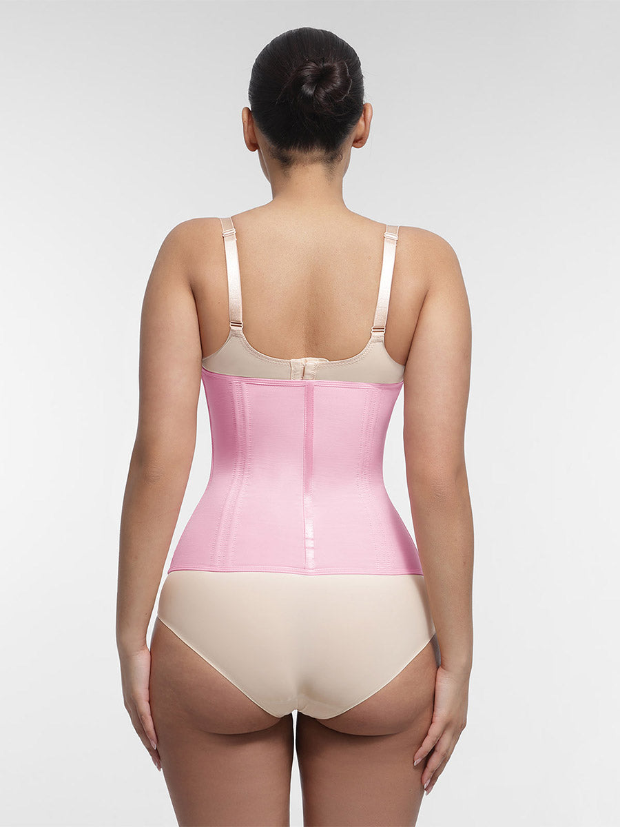 High Compression Waist Cincher with 15 Steel Bones