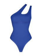 One-shoulder Waist and Abdomen Sculpt Bodysuit