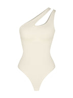 One-shoulder Waist and Abdomen Sculpt Bodysuit