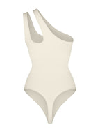 One-shoulder Waist and Abdomen Sculpt Bodysuit