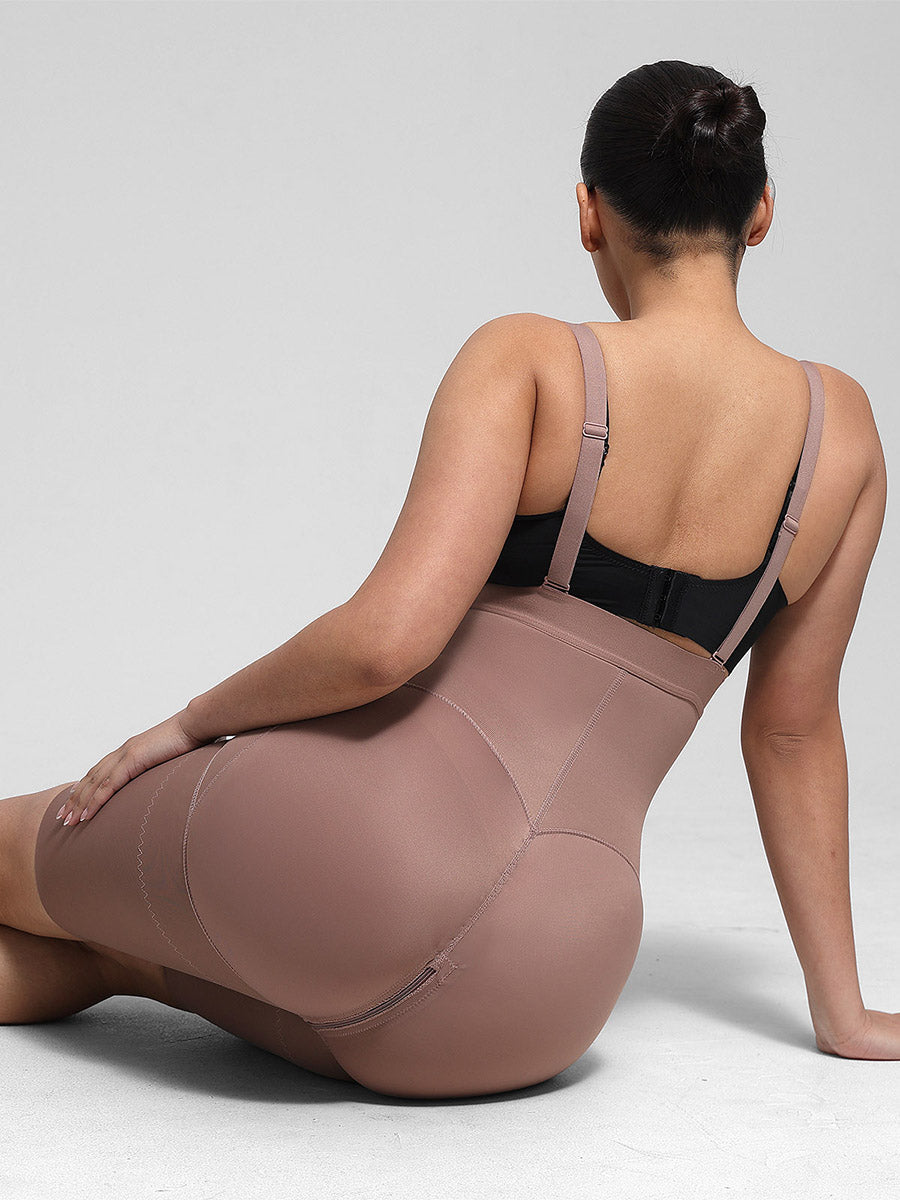 Body Shaper with Removable Shoulder Straps