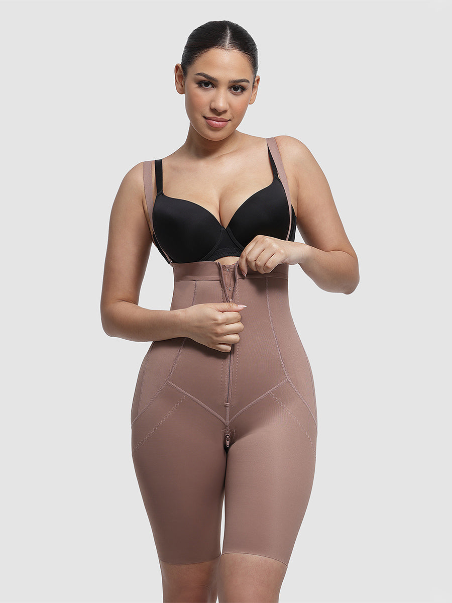 Body Shaper with Removable Shoulder Straps - Auxieswear