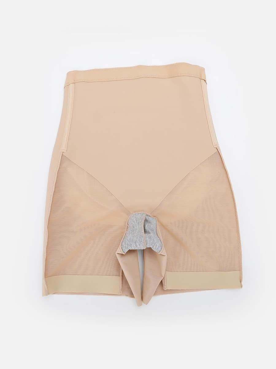 Tummy Slimming Low Waist Fitted Mesh Thigh Slimmer