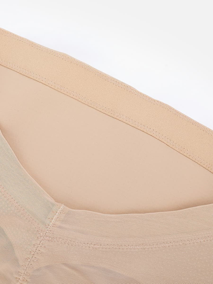Tummy Slimming Low Waist Fitted Mesh Thigh Slimmer