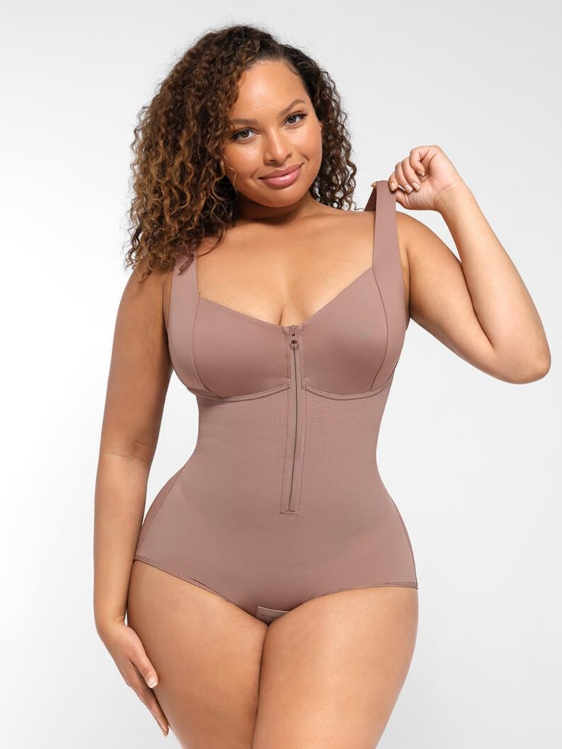 Firm Waist Slimmer & Buttocks Lifter Bodysuit Shapewear - Auxieswear