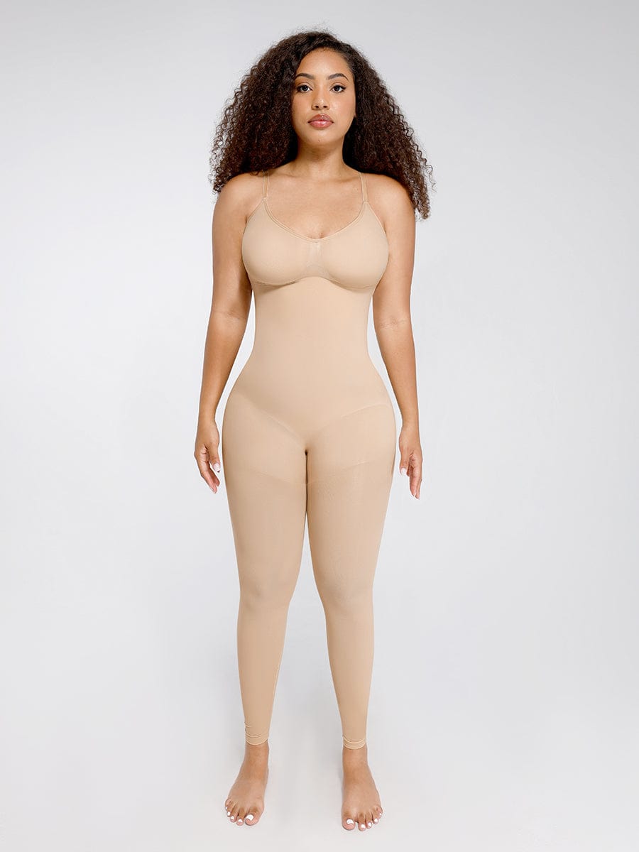 Waist & Abdomen Shaping Full-Length Body Shaper - Auxieswear