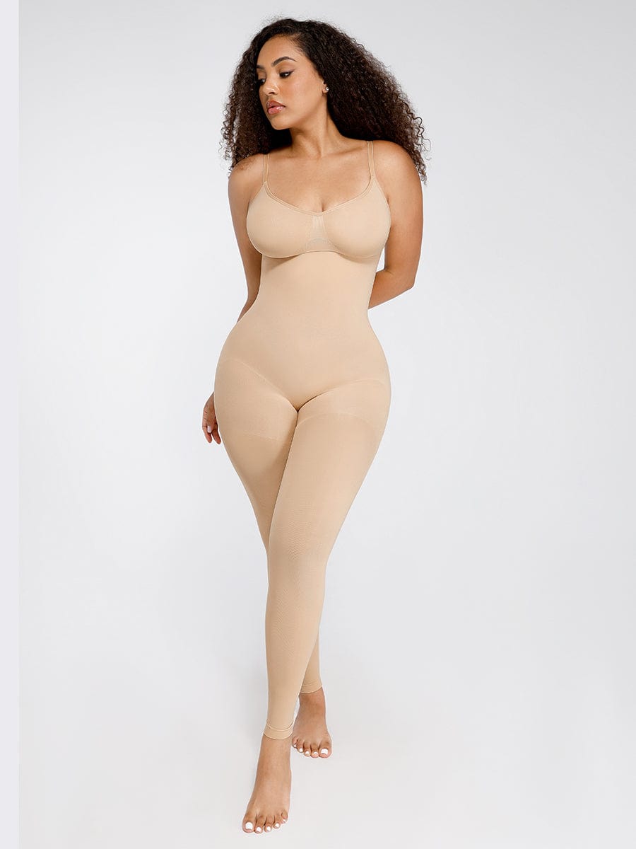 Waist & Abdomen Shaping Full-Length Body Shaper - Auxieswear