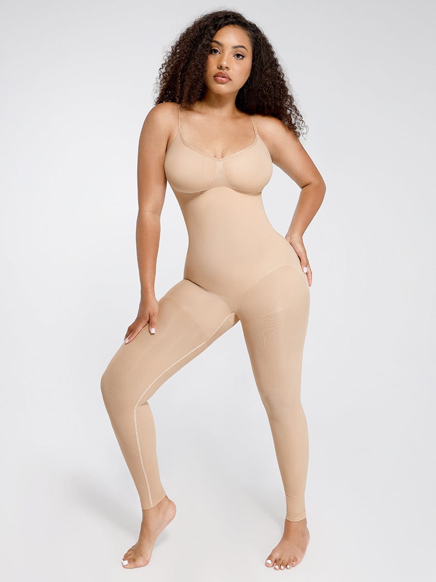 Waist & Abdomen Shaping Full-Length Body Shaper - Auxieswear