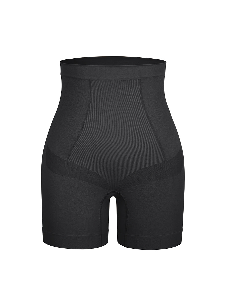 Seamless Mid-Waist Tummy Control Thigh Slimmer
