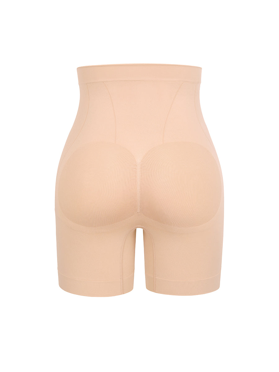 Seamless Mid-Waist Tummy Control Thigh Slimmer