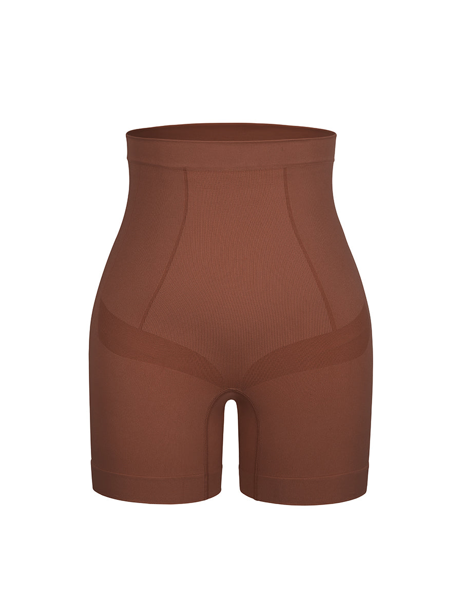 Seamless Mid-Waist Tummy Control Thigh Slimmer