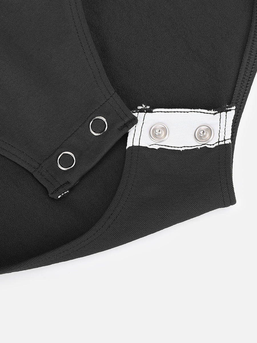 Diamond Neck Bust & Waist Control Bodysuit - Auxieswear