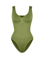 Diamond Neck Bust & Waist Control Bodysuit