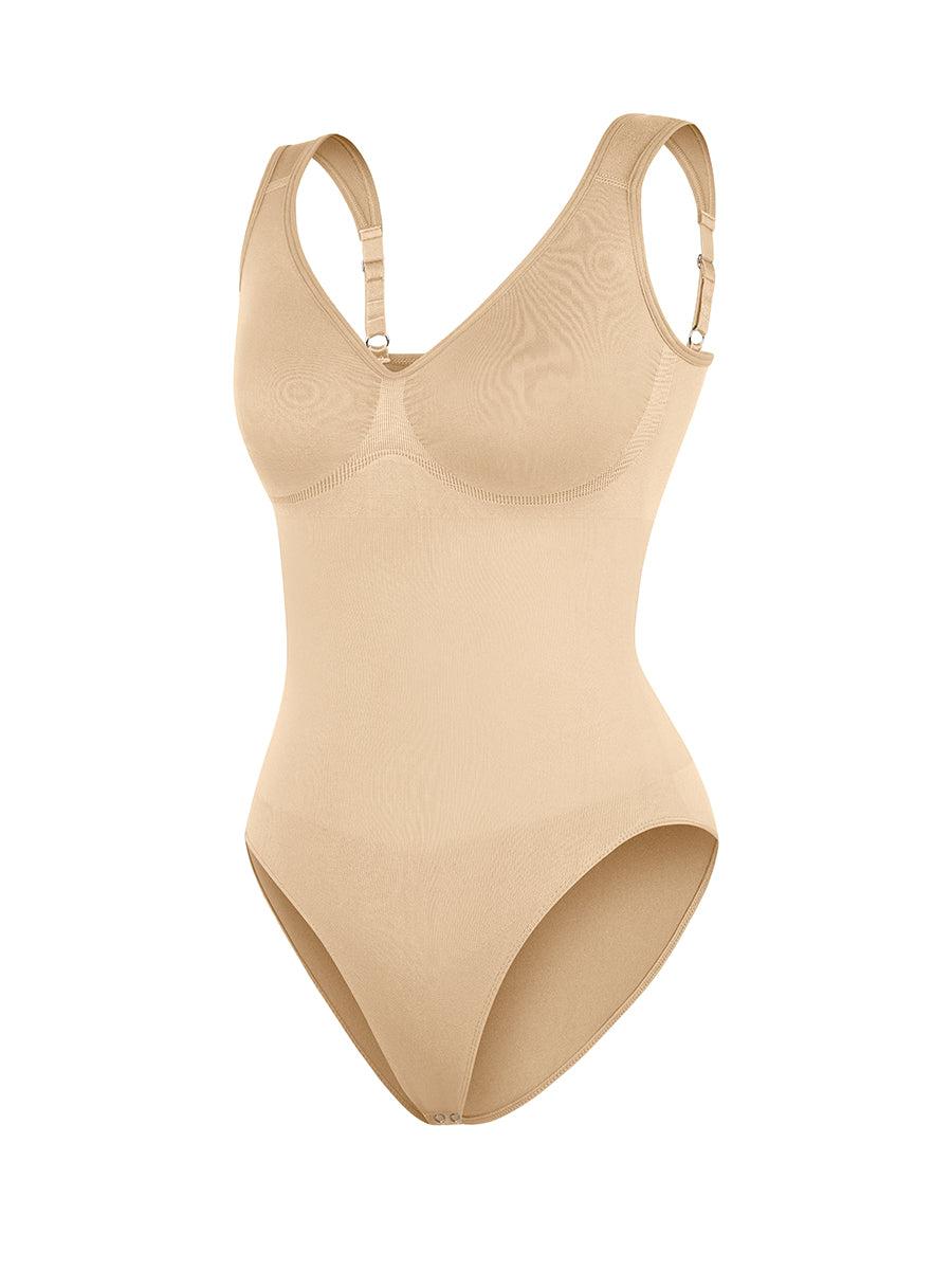 Diamond Neck Bust & Waist Control Bodysuit
