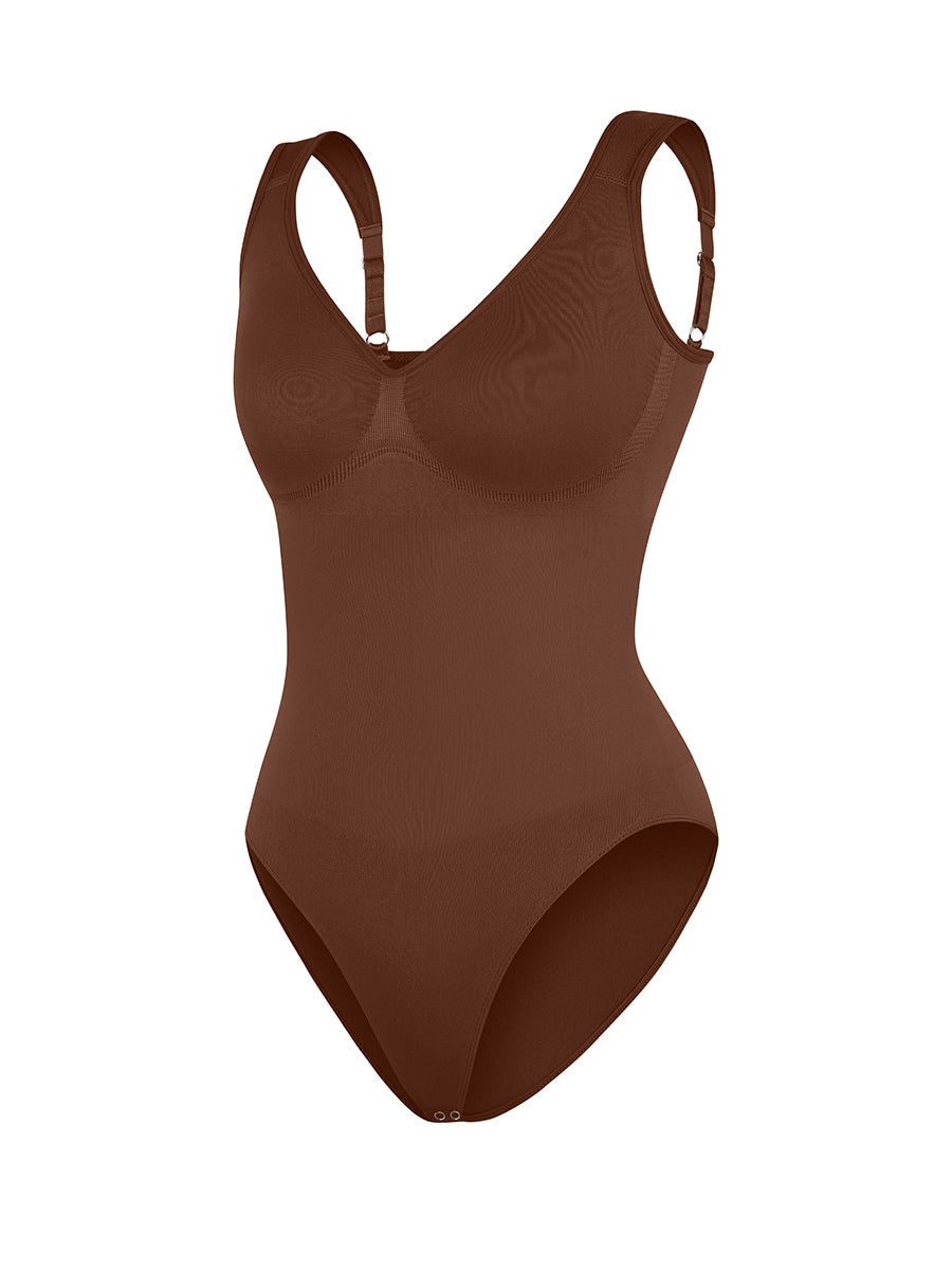 Diamond Neck Bust & Waist Control Bodysuit