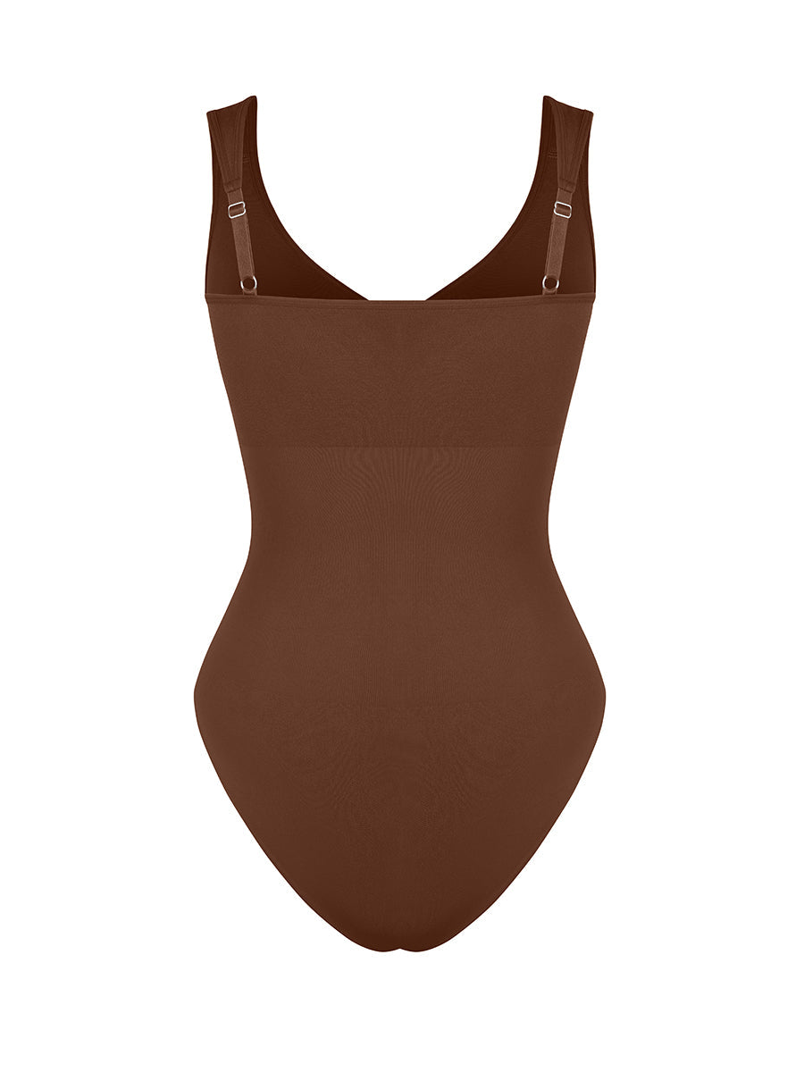 Diamond Neck Bust & Waist Control Bodysuit