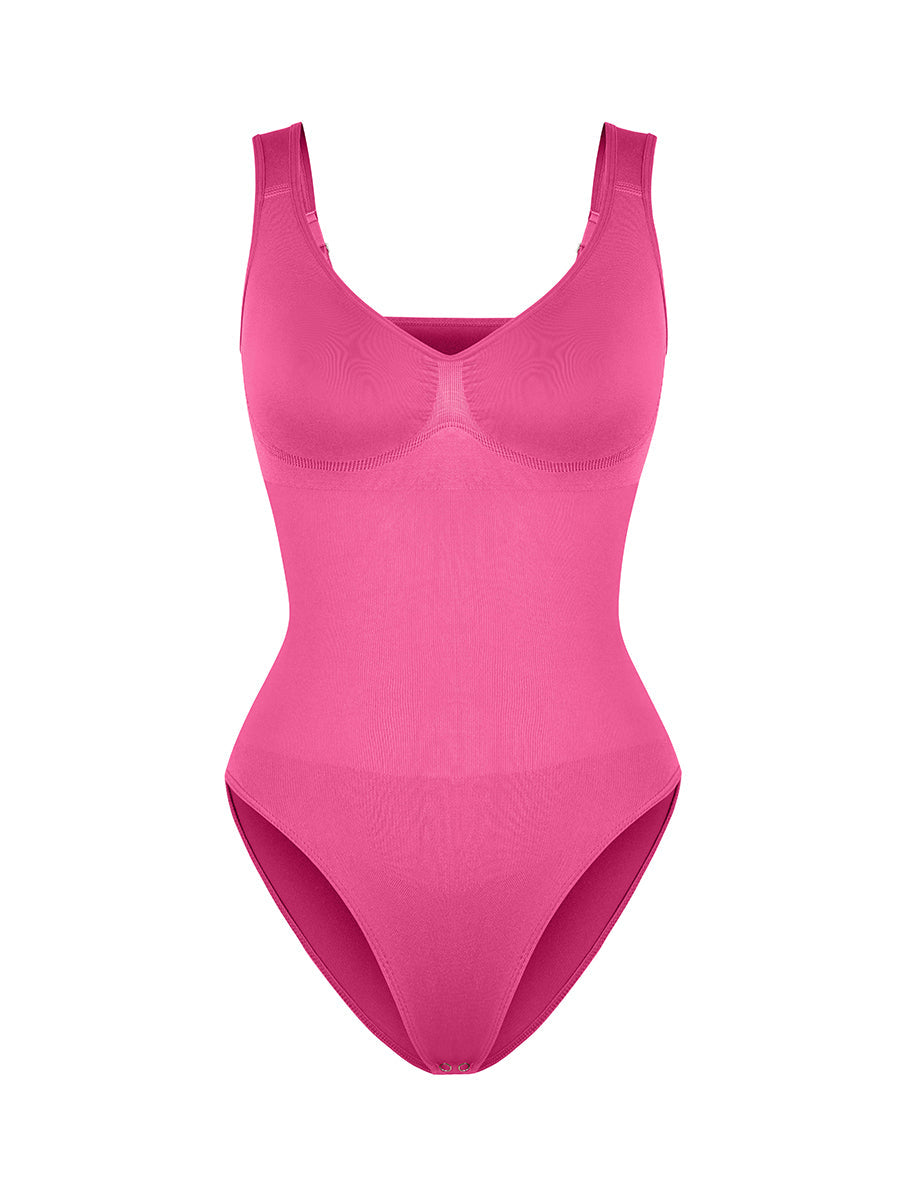 Diamond Neck Bust & Waist Control Bodysuit
