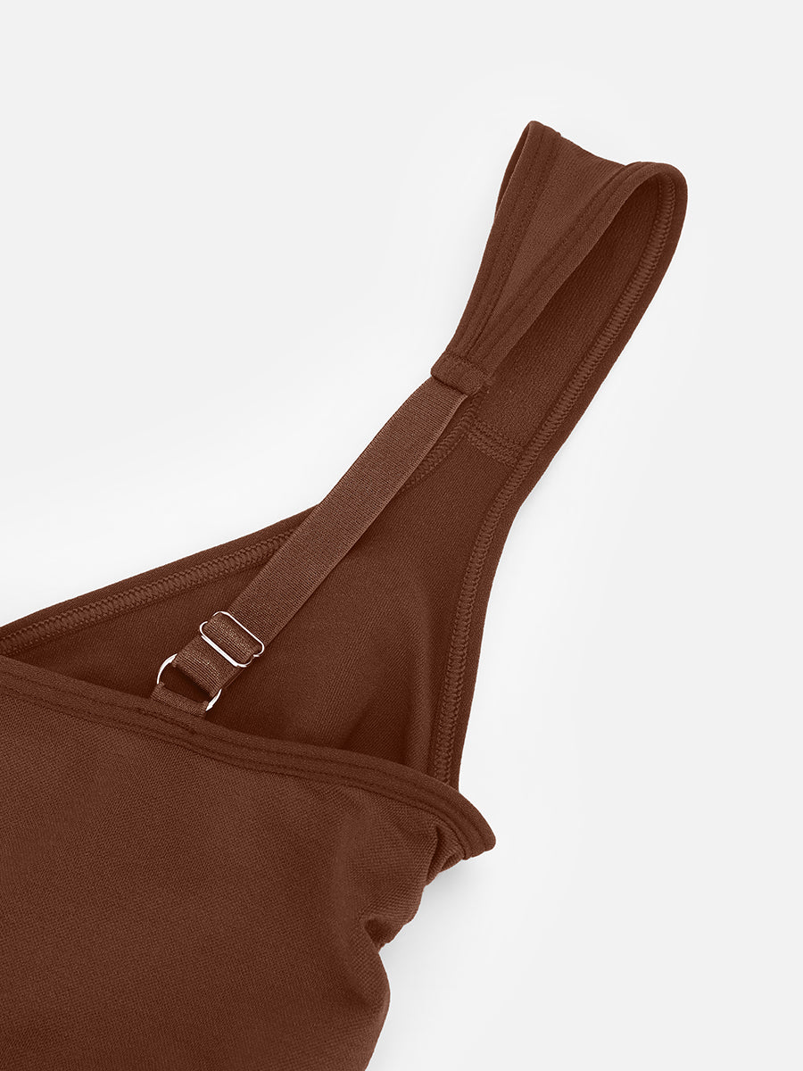Diamond Neck Bust & Waist Control Bodysuit