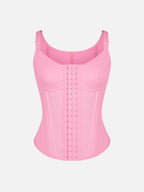 Waist Cincher Vest with 7 Steel Bones and Adjustable Straps