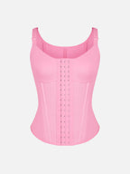 Supportive Waist Cincher Vest with 7 Steel Bones and Adjustable Straps