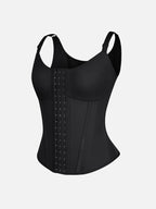 Waist Cincher Vest with 7 Steel Bones and Adjustable Straps