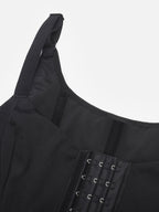 Supportive Waist Cincher Vest with 7 Steel Bones and Adjustable Straps