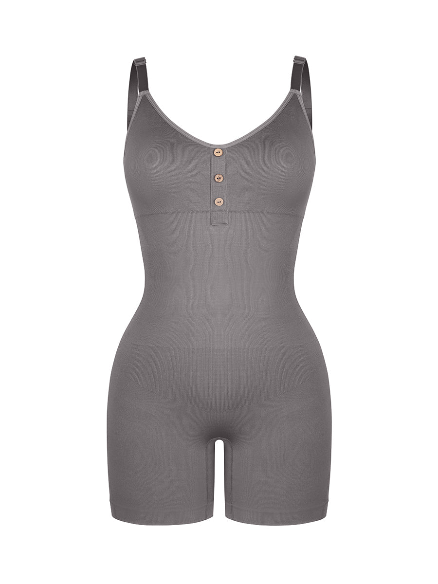 Waist & Abdomen Shaping Butt Lifting Jumpsuit - Auxieswear