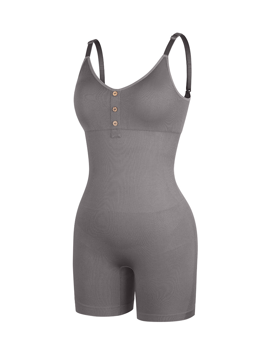 Waist & Abdomen Shaping Butt Lifting Jumpsuit - Auxieswear